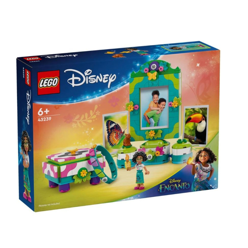 Lego disney classic 43239 cornice per foto/portagioielli mirabels
