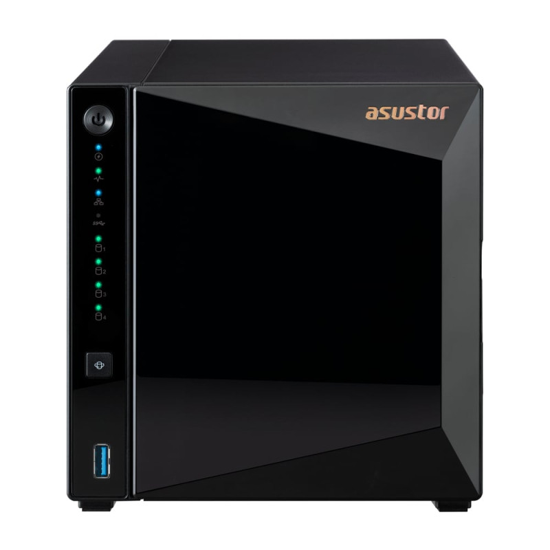 nas asustor drivestor 4 pro my cloud serial ata iii 4 bay 1.7ghz