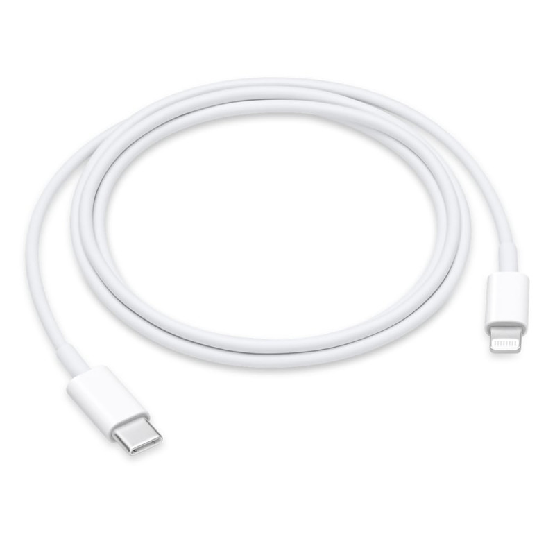 Cavo apple usb-c a lightning per apple iphone/ipad/ipod 1m bianco