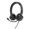 Cuffie trust hs-201 wireless/bluetooth a padiglione nero [25373]