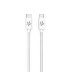 Cavo celly usb-c a usb-c 1.5m bianco [usbcusbccottwh]