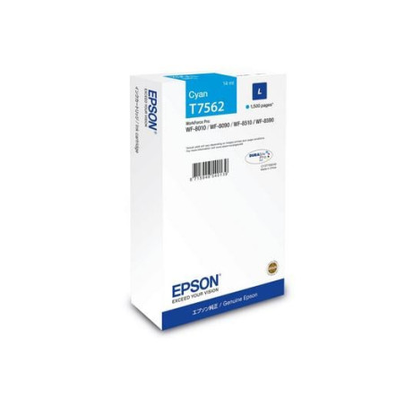 Cartuccia a getto d'inchiostro epson t7562 14ml 1500 pagine ciano
