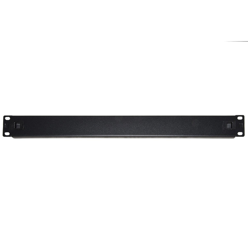 Pannello cieco link per armadi rack 19''/chiusura a scatto