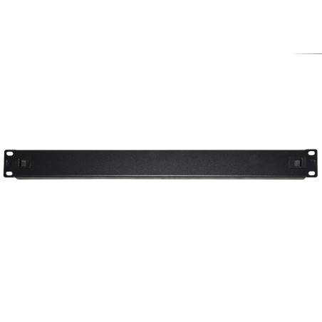 Pannello cieco link per armadi rack 19''/chiusura a scatto