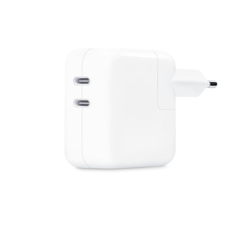 Alimentatore di rete apple usb-c 35w bianco [mw2k3zm/a]