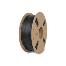 Bobina filo hamlet pla per stampa 3d 175m nero [hp3dr-plbk]