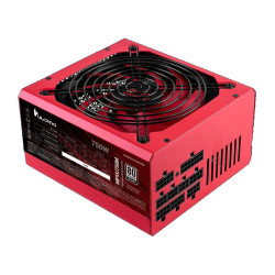 Alimentatore 750w mars gaming mpvu750m 80plus silver atx rosso