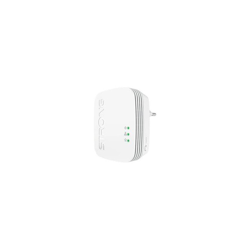 Powerline strong mini wifi 600 trio 600mbit/s 240v 50/60hz 3pz bianco
