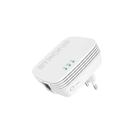 Powerline strong mini wifi 1000 duo 1000mbit/s 240v 50/60hz 2pz bianco