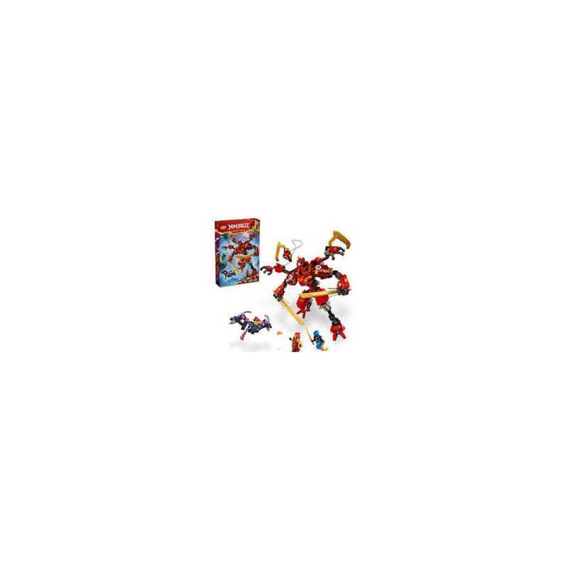 Lego ninjago il robot che si arrampica ninja de kai 1214.4cm3 multicolore
