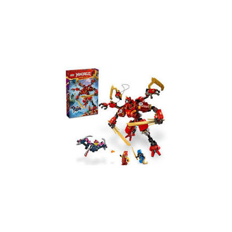 Lego ninjago il robot che si arrampica ninja de kai 1214.4cm3 multicolore