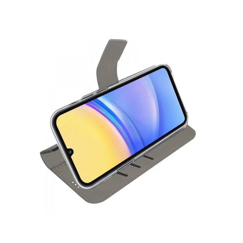 Custodia celly portafoglio wally per samsung galaxy a15 etui nera