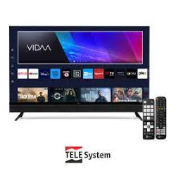 Tv led 32" telesystem sonic32fl smv14 full hd 1366x768p smart