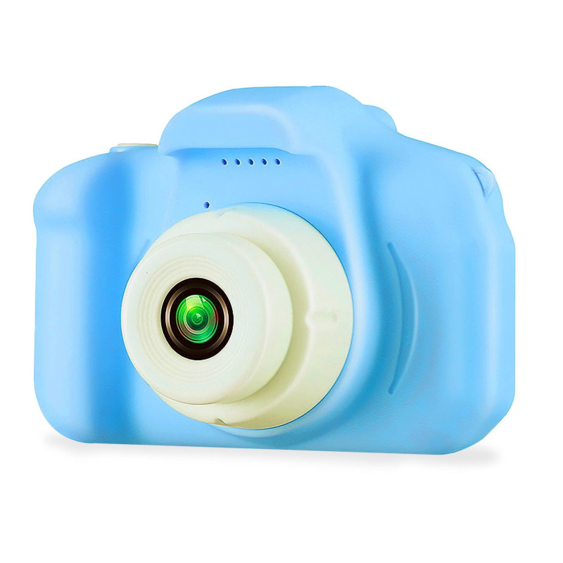 Fotocamera celly kids camera 3 per bambini 3mp blu [kidscamera3lb]