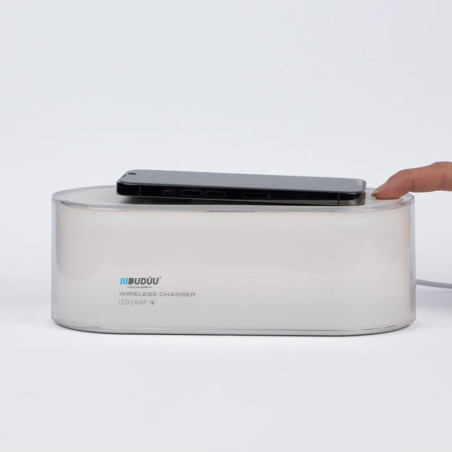 Altoparlante lampada rgb duduu 15w suset x pc/smartphone bianco