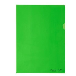 Cartelline favorit buste l pratic 22x30cm liscia verde 25pz [400182396]