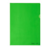 Cartelline favorit buste l pratic 22x30cm liscia verde 25pz [400182396]