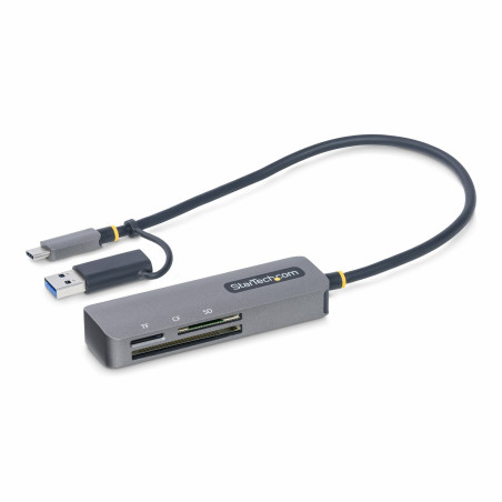 Lettore di schede memoria startech.com multimediali usb 3.0 grigio