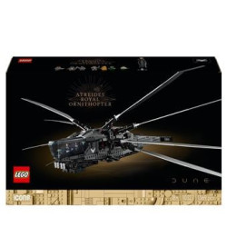 Set da costruzione lego icons 10327 dune atreides royal ornithopter