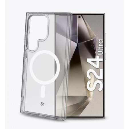 Custodia celly samsung gelskinmag magsafe per galaxy s24 ultra 5g