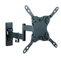 Supporto murale itb easyturn per monitor 43" max 30kg nero [ceew1522]