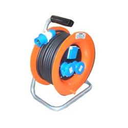 Avvolgicavo m.30 3x2,5 2x2pt cee 1xsk rosi [rosi ]