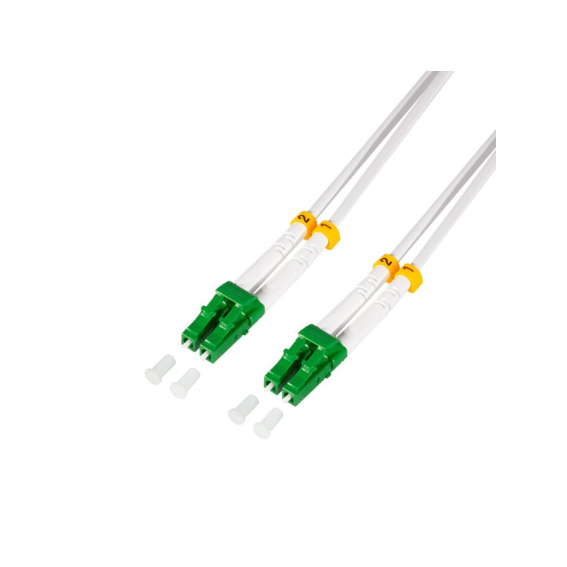Cavo fibra ottica logilink fc0lc02 armata in acciaio os2 lc/apc duplex
