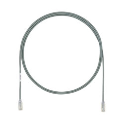 Cavo patch panduit f/utp cat.6a rj45 4.7mmx2m 1pz grigio [utp28x0.2mgy]