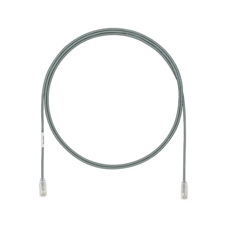 Cavo patch panduit f/utp cat.6a rj45 4.7mmx2m 1pz grigio [utp28x0.2mgy]