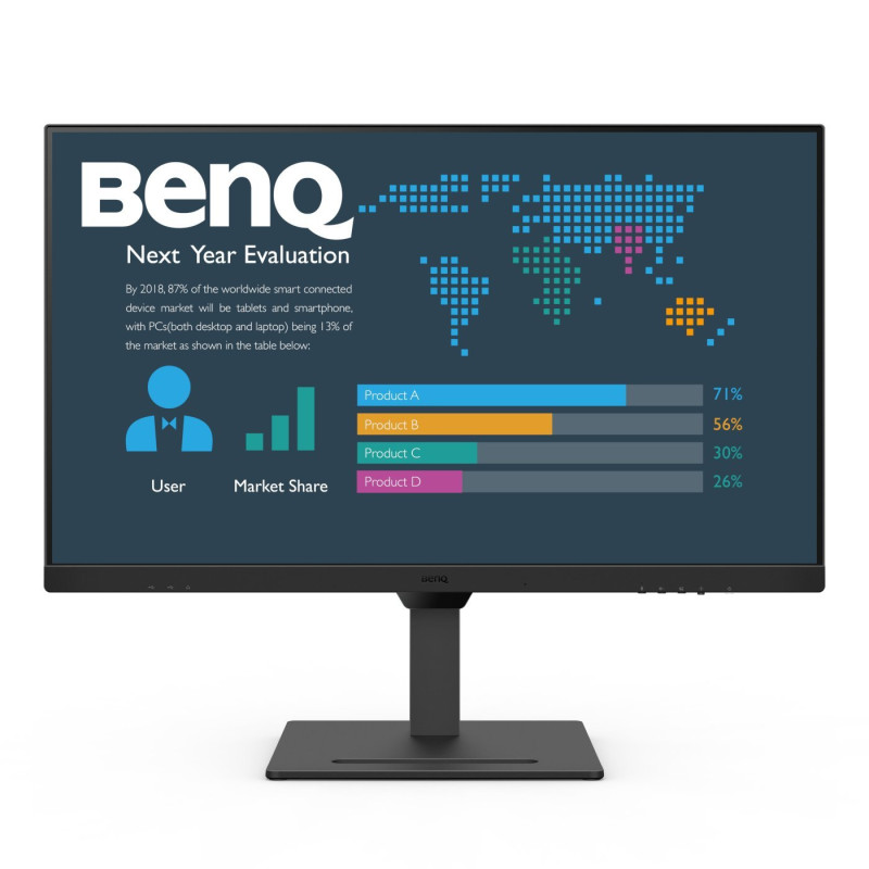 Monitor led 24'' benq bl2490 1920x1080 nero [9h.lm5lj.lbe]
