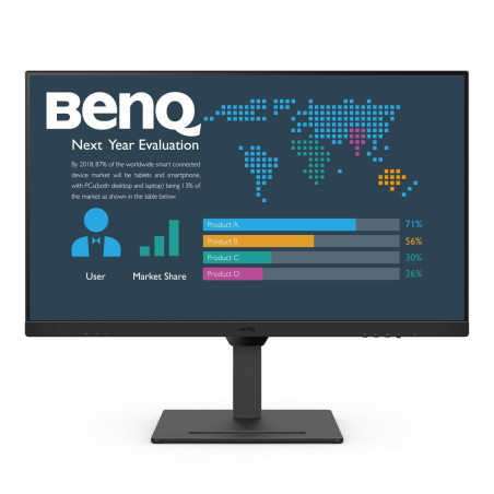 Monitor led 24'' benq bl2490 1920x1080 nero [9h.lm5lj.lbe]