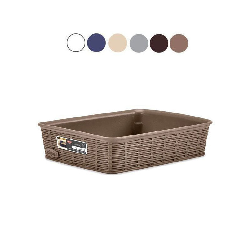 Cestino stefanplast elegance s 20x19xh6cm beige cashmere [30944]