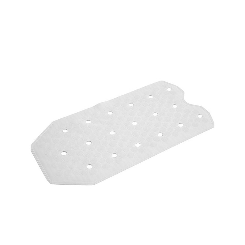 Tappeto antiscivolo ridap sissi tortora da vasca 36x73cm [003010im0.001]