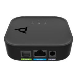 Adattatore voip hp poly ata 400 1fxs con open sip e alimentatore