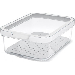 Organizer per frigorifero rotho cauma 1.2l trasparente [1053201100]