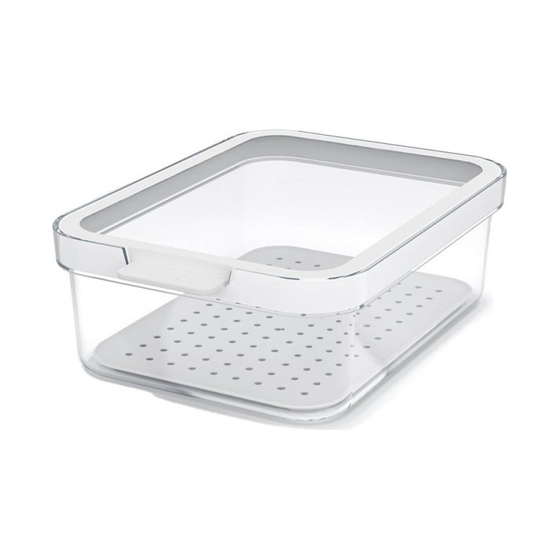 Organizer per frigorifero rotho cauma 1.2l trasparente [1053201100]