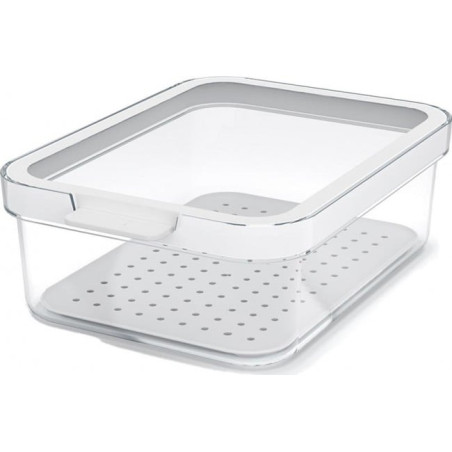 Organizer per frigorifero rotho cauma 1.2l trasparente [1053201100]