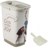 Contenitore per mangime rotho cody cane 25l beige [4001910535]