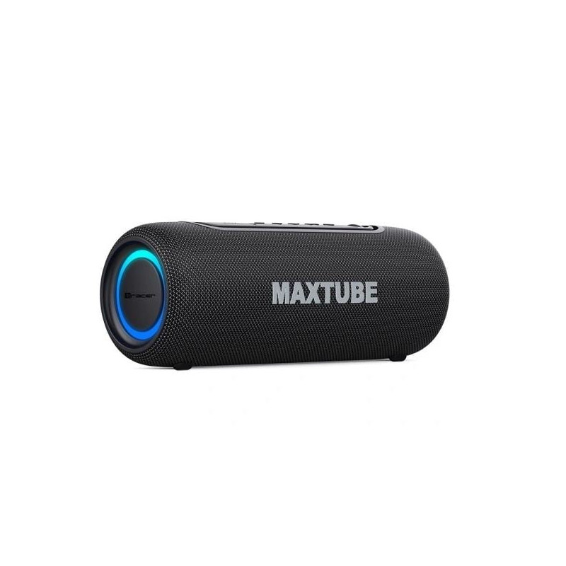 Altoparlante tracer maxtube tws rgb bluetooth 5.3 nero [traglo47358]