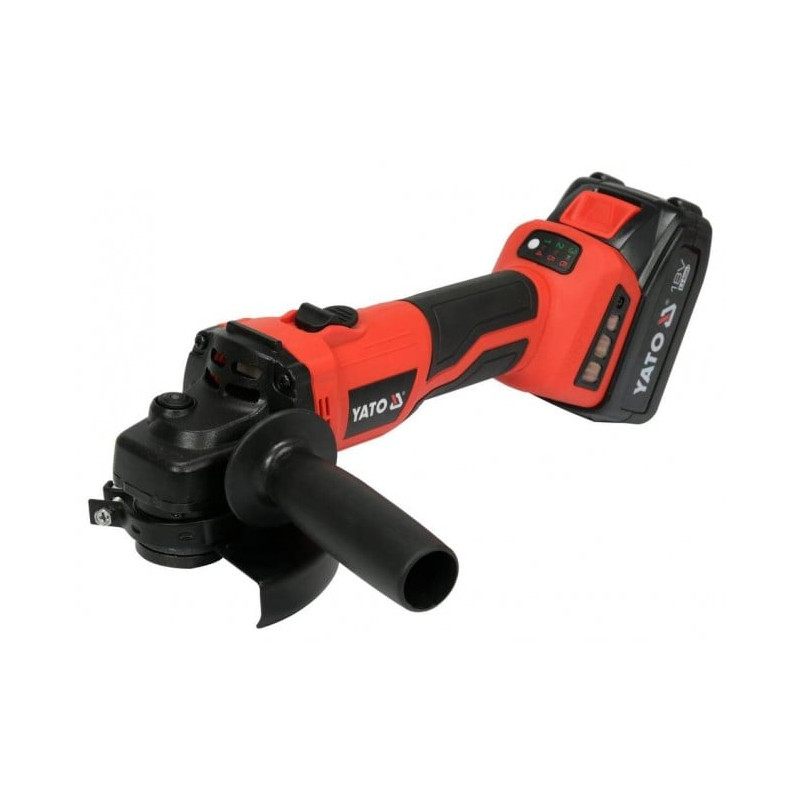 Smerigliatrice angolare yato yt-828295 a batterie 2x 18v 4ah