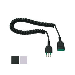 Prolunga estensibile m.3 3x0,75 nera 90021 fme [fme ]