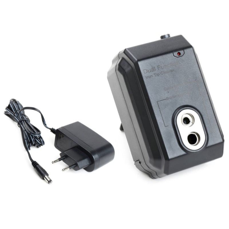 Pulitore automatico techly per punte di stagnatura 2w 18v 0.5a nero