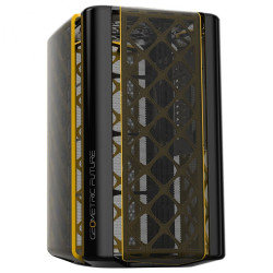 Case geometric future m2 midi-tower minitx/matx nero/arancione