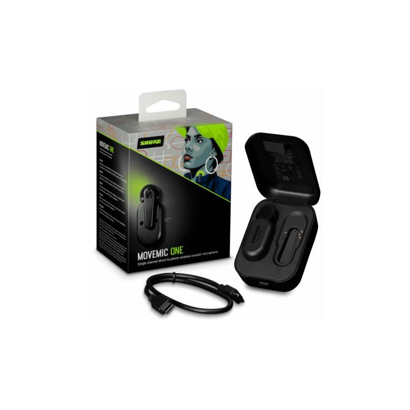 Microfono shure movemic mv-one nero