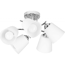 Lampada a sospensione activejet e27 5x40w bianco [aje-emily 5p]