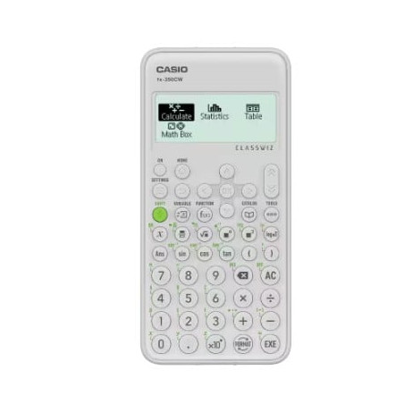Calcolatrice casio fx-350cw scientifica bianco [fx-350cw