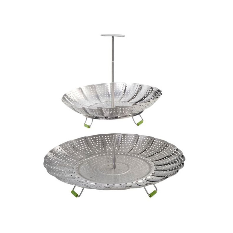 Cestello eva per cottura a vapore 22/28cm acciaio inossidabile [014005]