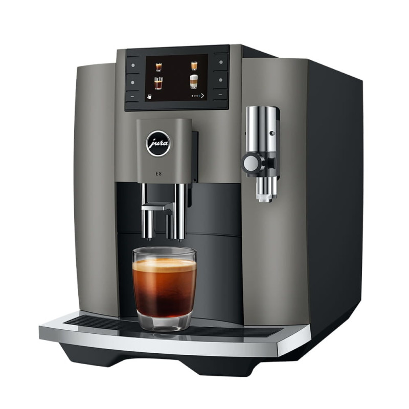 Macchina da caffe' jura espresso 1.9l 1450w nero/grigio [e8 dark