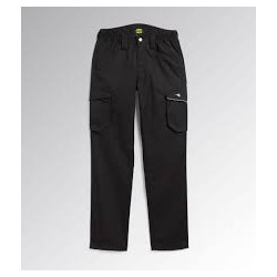 Pantaloni da lavoro diadora staff cargo taglia l nero [160301-80013/l]