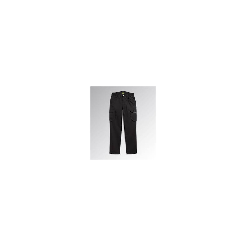 Pantaloni da lavoro diadora staff cargo taglia l nero [160301-80013/l]